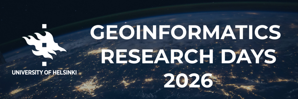 Geoinformatics Research Days 2026 11.-12.5.2026