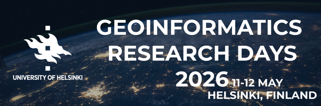 Geoinformatics Research Days 2026 11-12.5.2026
