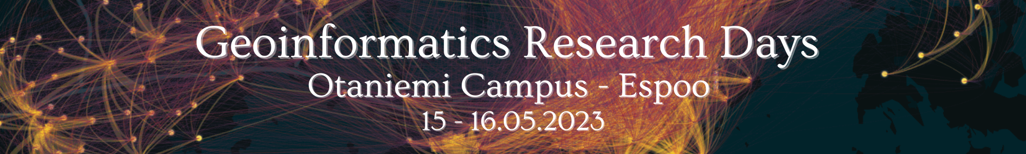 Geoinformatics Research Days 2023